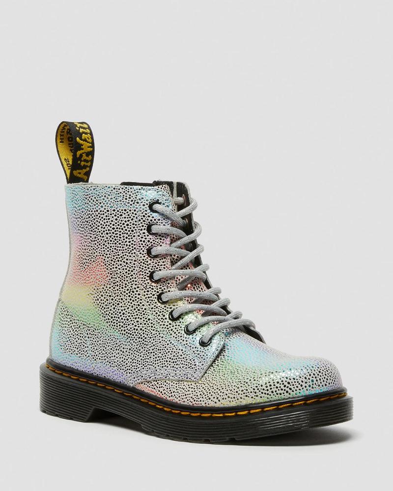 Dr Martens Junior 1460 Pascal Iridescent Veterlaarzen Kinderen Gekleurd | NL 13MQZ